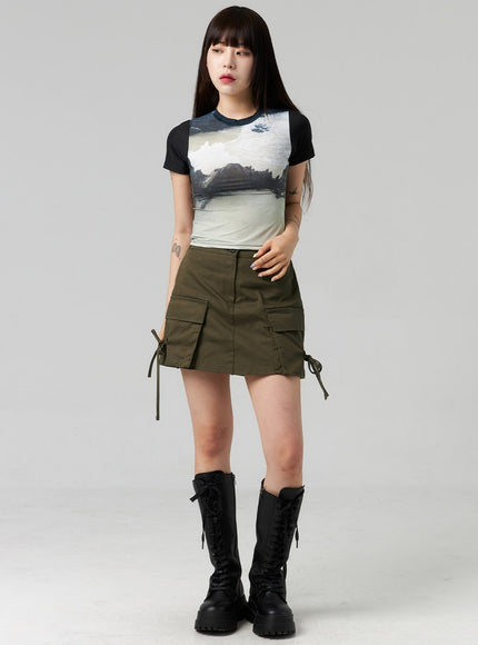 a-line-cargo-mini-skirt-cl321