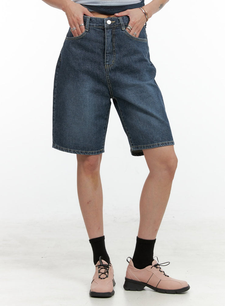 slim-fit-bermuda-jorts-cl405 / Blue