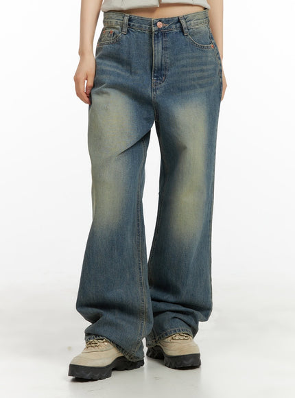 breezy-wide-fit-baggy-jeans-cy414 / Blue