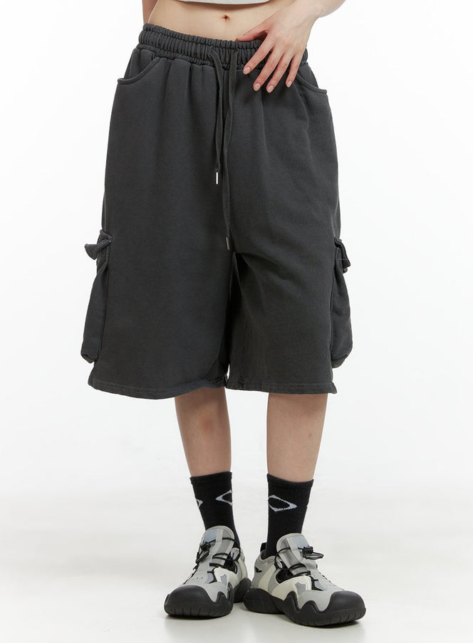 cargo-sweat-shorts-cl402 / Dark gray