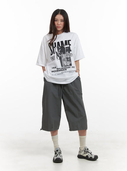 graphic-oversize-tee-ca430 / White