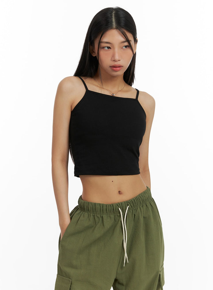 basic-cotton-crop-cami-top-ca423 / Black