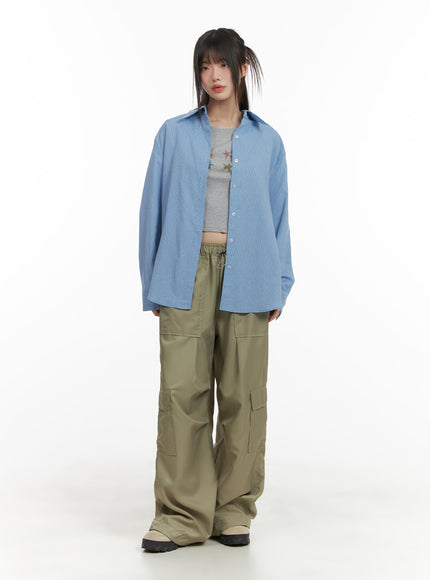 solid-button-oversized-long-sleeve-shirt-ca418