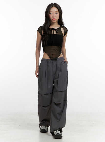 drawstring-waist-pintuck-trousers-cl410