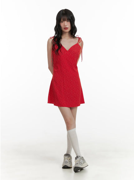 ribbon-strap-polka-dot-mini-dress-cu410