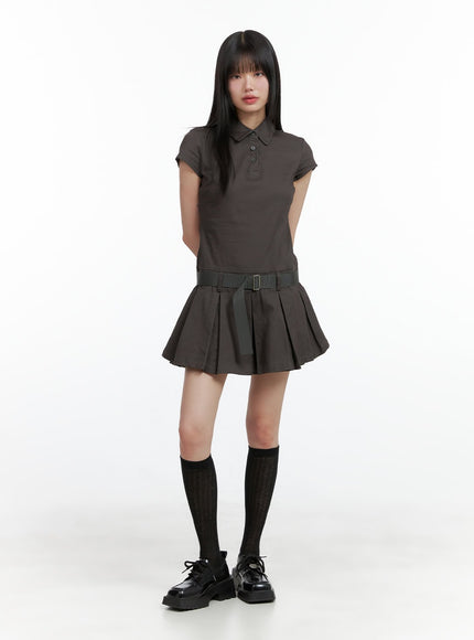 collar-buttoned-mini-dress-cl402