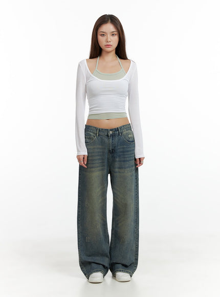 dark-washed-denim-baggy-jeans-cl404