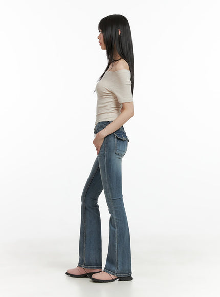 tight-fit-low-waist-bootcut-jeans-cl403