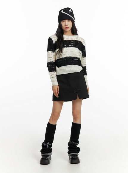 round-neck-stripe-sweater-cf415