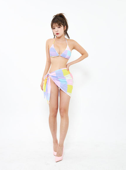 pastel-color-bikini-with-sarong-iu302