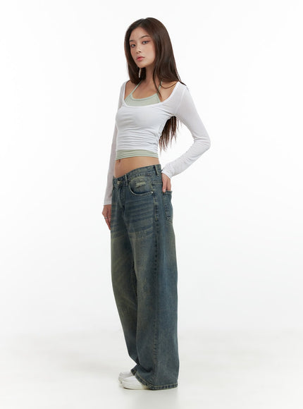 dark-washed-denim-baggy-jeans-cl404