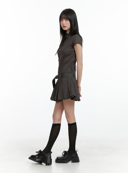 collar-buttoned-mini-dress-cl402