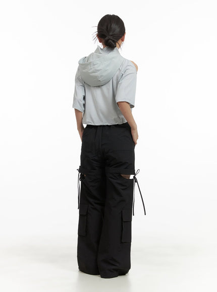 cargo-cutout-string-pants-cy423