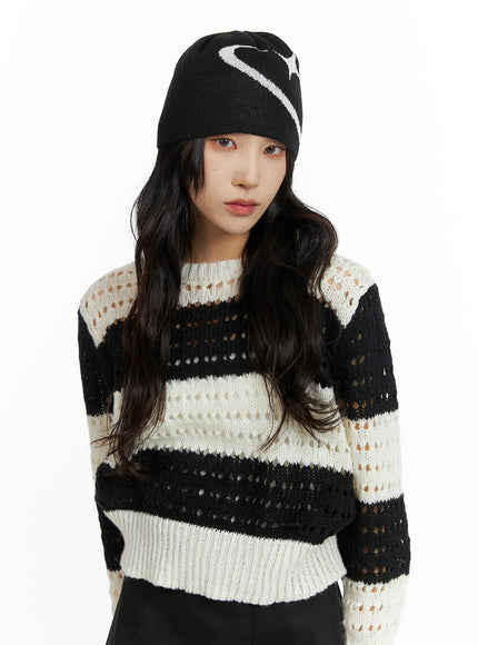 round-neck-stripe-sweater-cf415