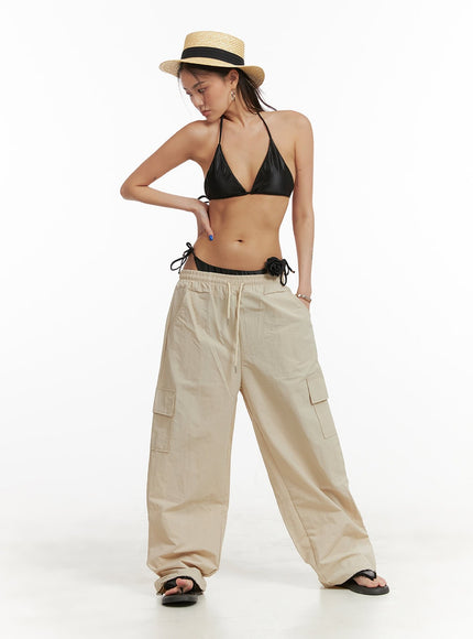 summer-cargo-nylon-pants-oy408