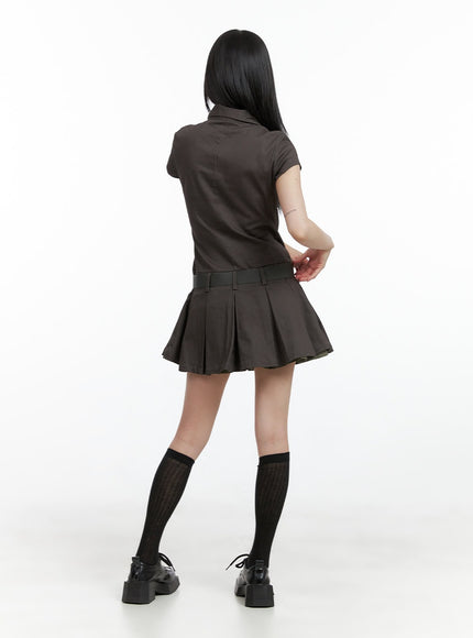 collar-buttoned-mini-dress-cl402