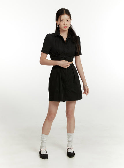 collared-buttoned-mini-dress-ou419