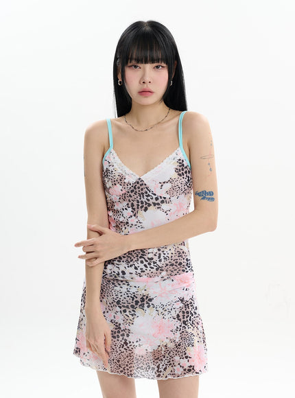 floral-leopard-print-cami-short-dress-if413