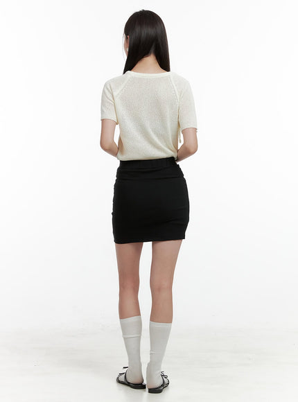 basic-slim-mini-skirt-ol411