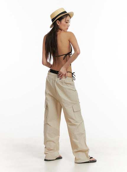 summer-cargo-nylon-pants-oy408