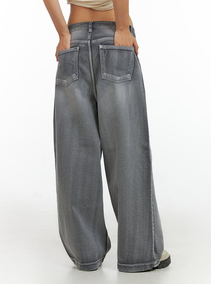 pintuck-washed-cotton-baggy-jeans-il409