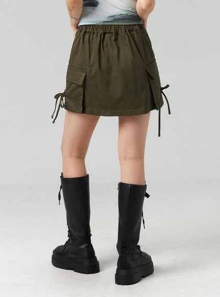 a-line-cargo-mini-skirt-cl321