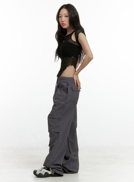 drawstring-waist-pintuck-trousers-cl410