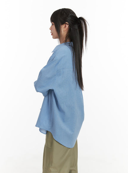 solid-button-oversized-long-sleeve-shirt-ca418