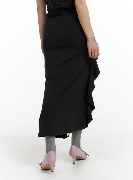 high-cut-ruffle-midi-skirt-if423