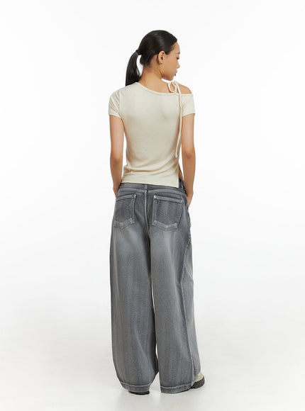 pintuck-washed-cotton-baggy-jeans-il409