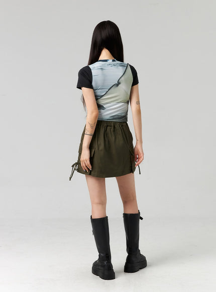 a-line-cargo-mini-skirt-cl321