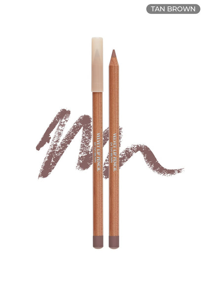 Velvet Lip Pencil Set (1.45g) - 04 TAN BROWN