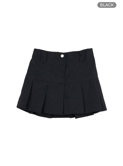 solid-pleated-mini-skirt-il409