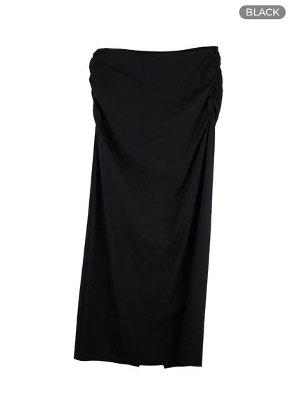 shirred-solid-maxi-skirt-iu412