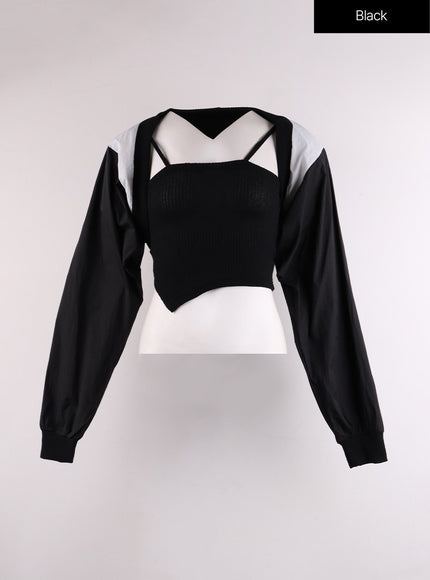 nylon-bolero-top-if402