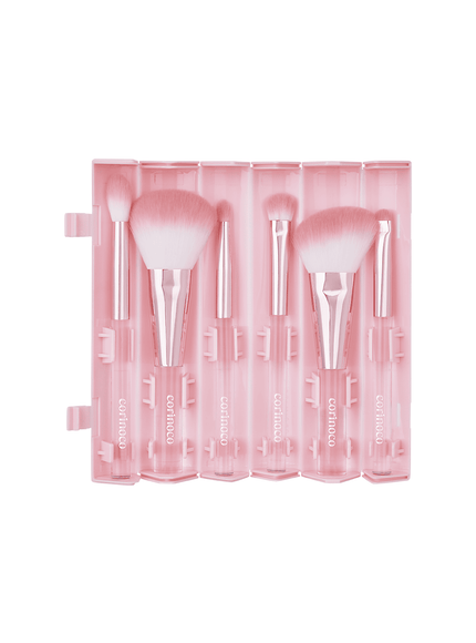 Pink Roll Brush Set (6pcs)