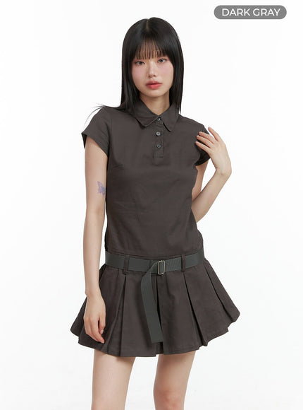 collar-buttoned-mini-dress-cl402