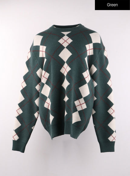 oversized-argyle-knit-sweater-of405