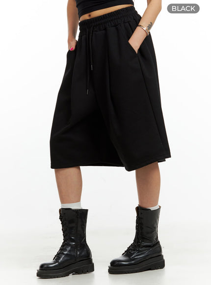 basic-sweat-shorts-unisex-iu419 / Black