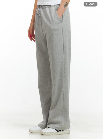 cotton-summer-sweatpants-iu419 / Gray