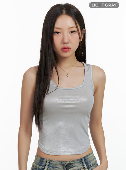 metallic-u-neck-crop-tank-top-ol408