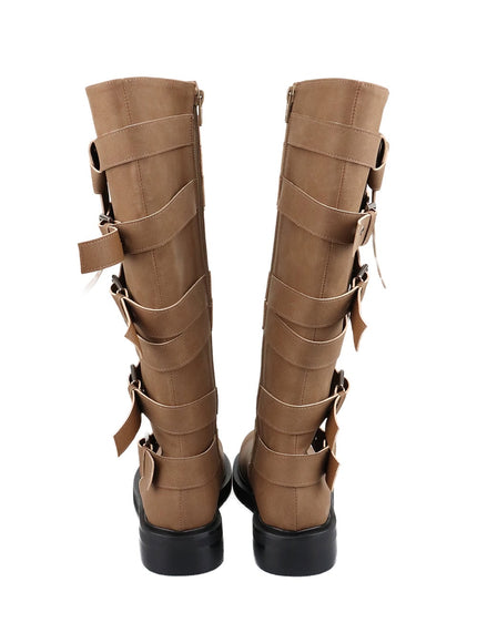 buckled-leather-knee-high-boots-oa425