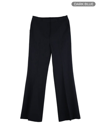 solid-bootcut-trousers-oy421 / Dark blue