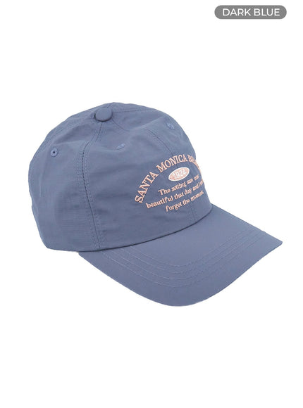 santa-monica-beach-baseball-cap-oy427 / Dark blue