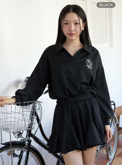 cotton-collar-sweatshirt-frill-mini-skirt-set-oy427