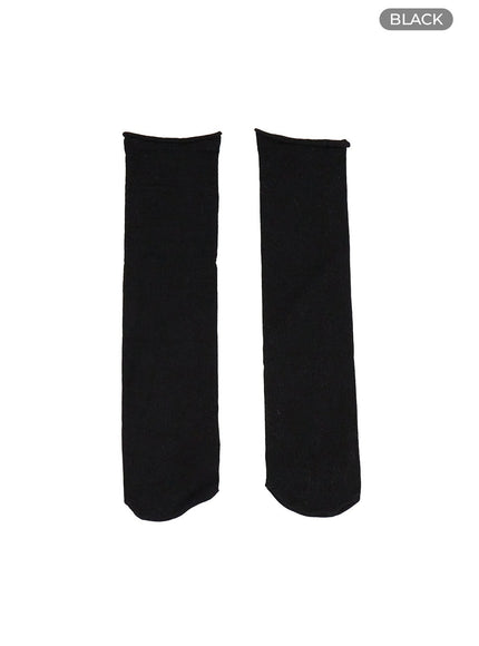 sheer-socks-oy424 / Black