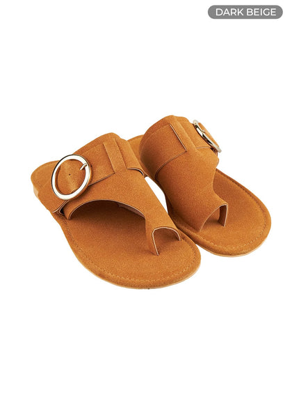 o-ring-flat-slides-ou418 / Dark beige