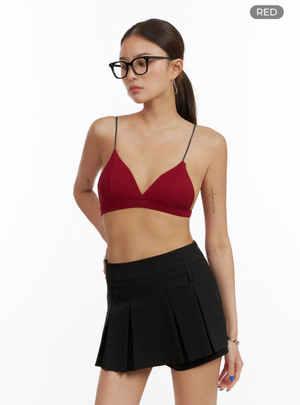 basic-bralette-cy431 / Red