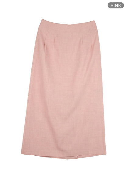 classic-maxi-skirt-ou413 / Pink