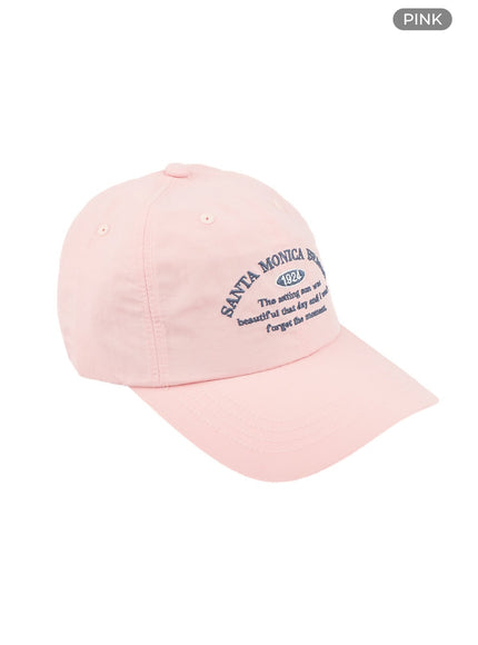 santa-monica-beach-baseball-cap-oy427 / Pink